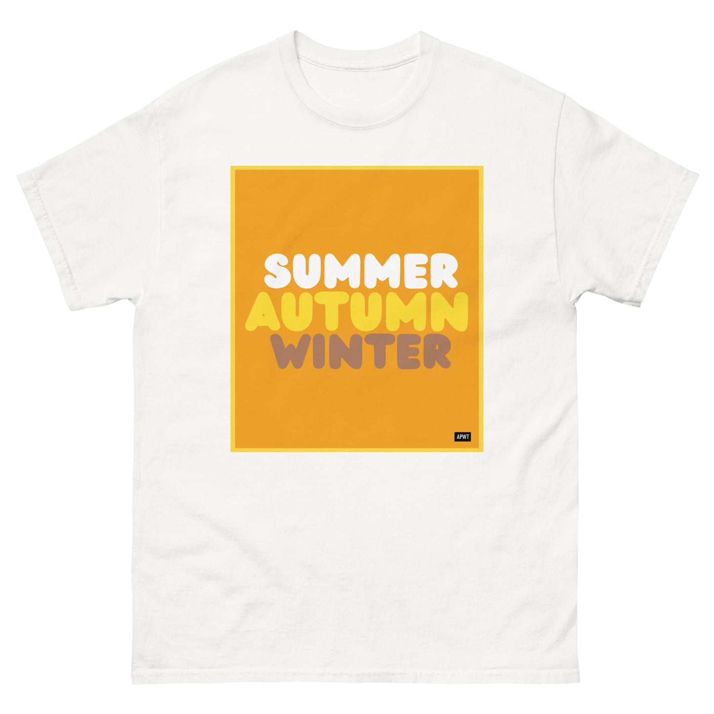 Autumn in Orange Unisex T-Shirt - The APWT Gift Shop