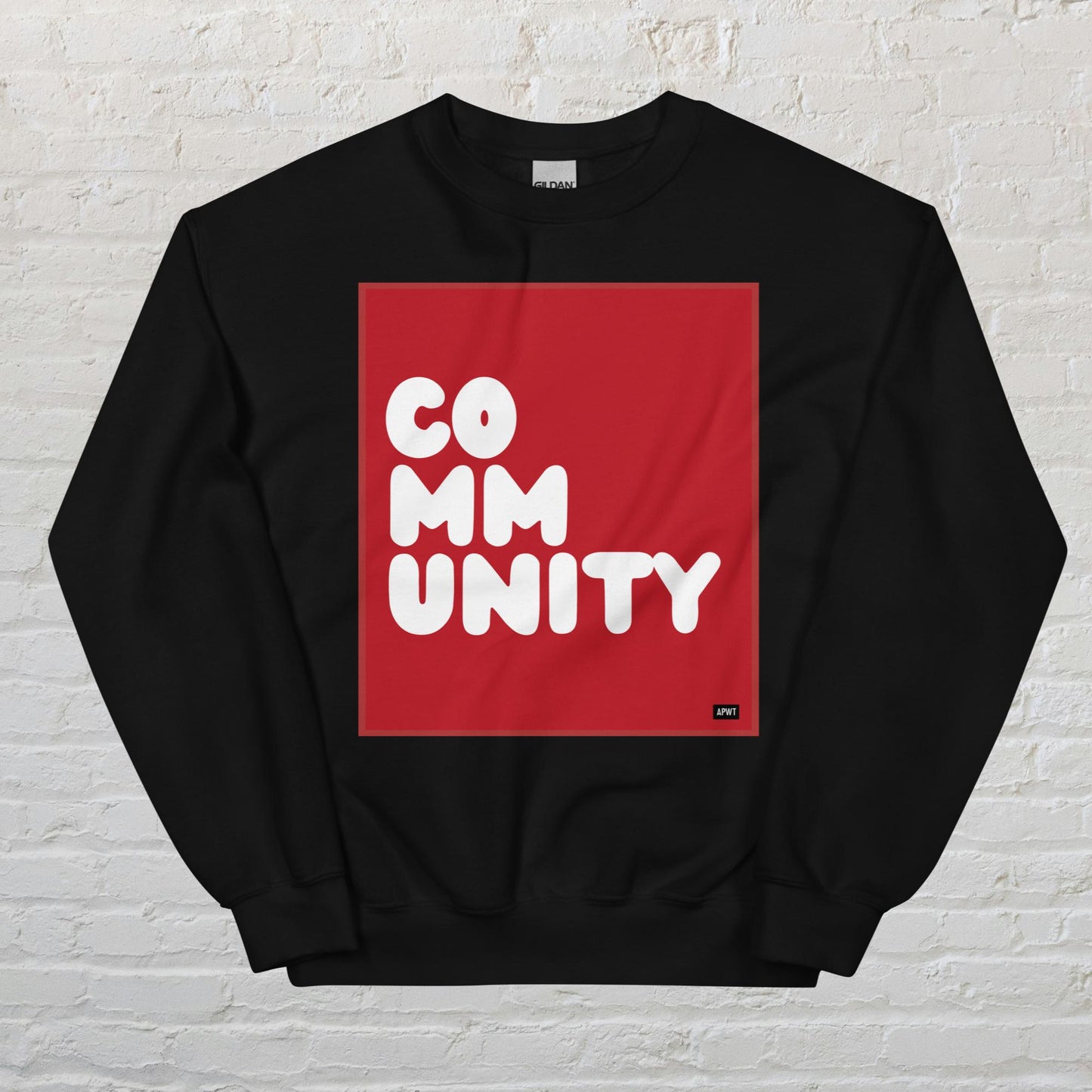 A Community in Crimson Unisex Crew Neck Sweatshirt - Available in Assorted Colors