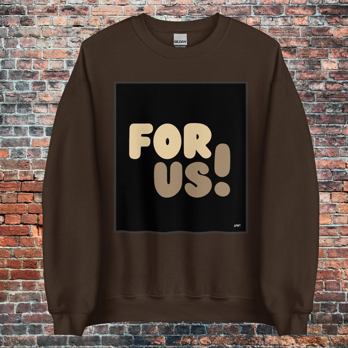For Us Unisex Crew Neck Sweatshirt - Available in Assorted Colors