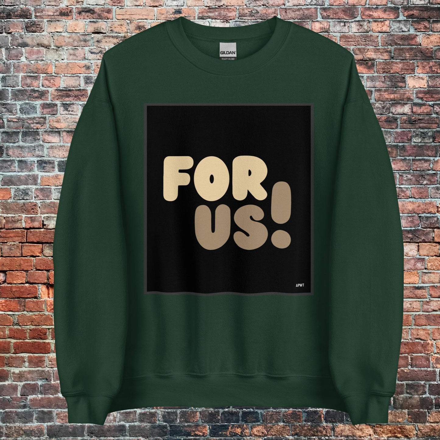 For Us Unisex Crew Neck Sweatshirt - Available in Assorted Colors