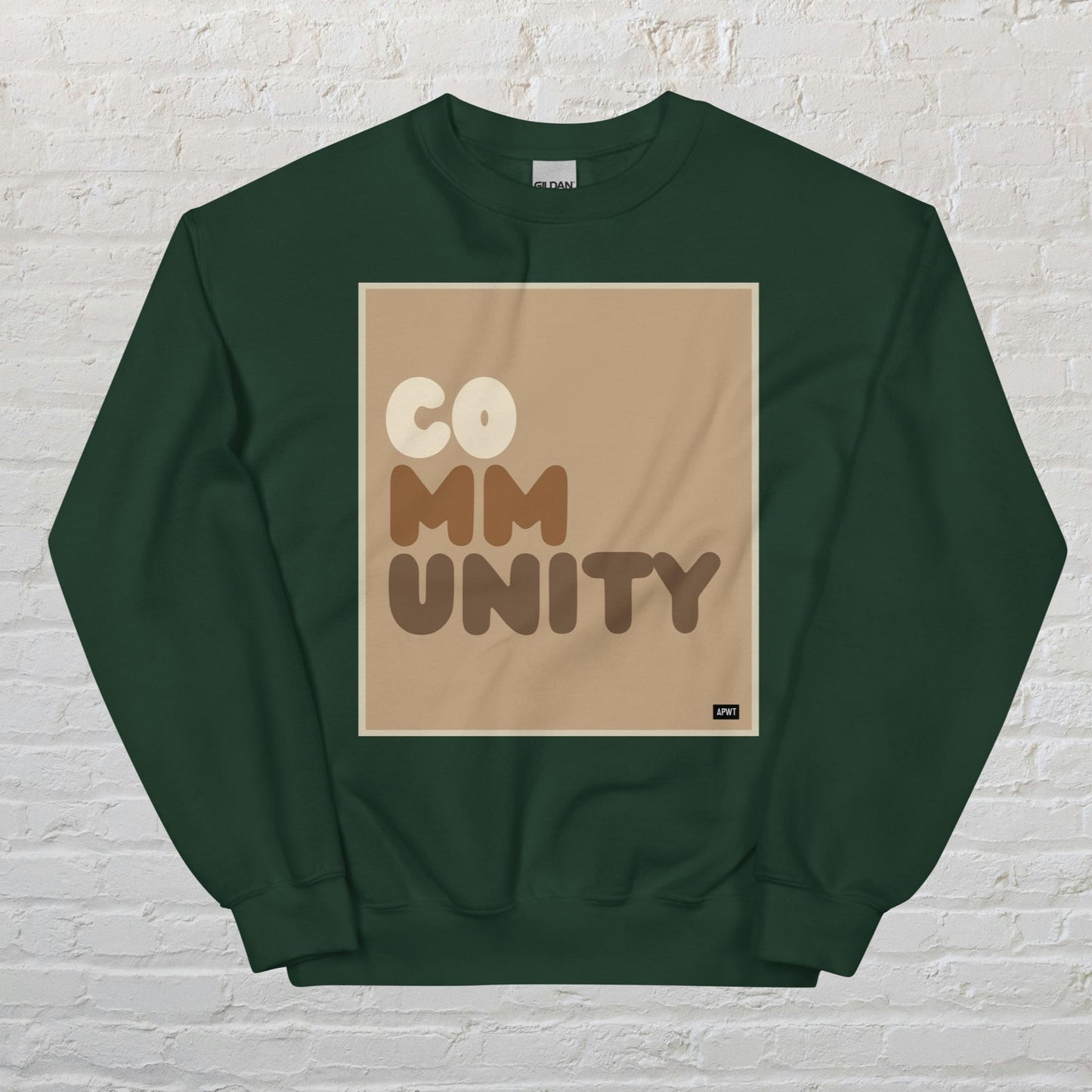 Our Community Unisex Crew Neck Sweatshirt - Available in Assorted Colors