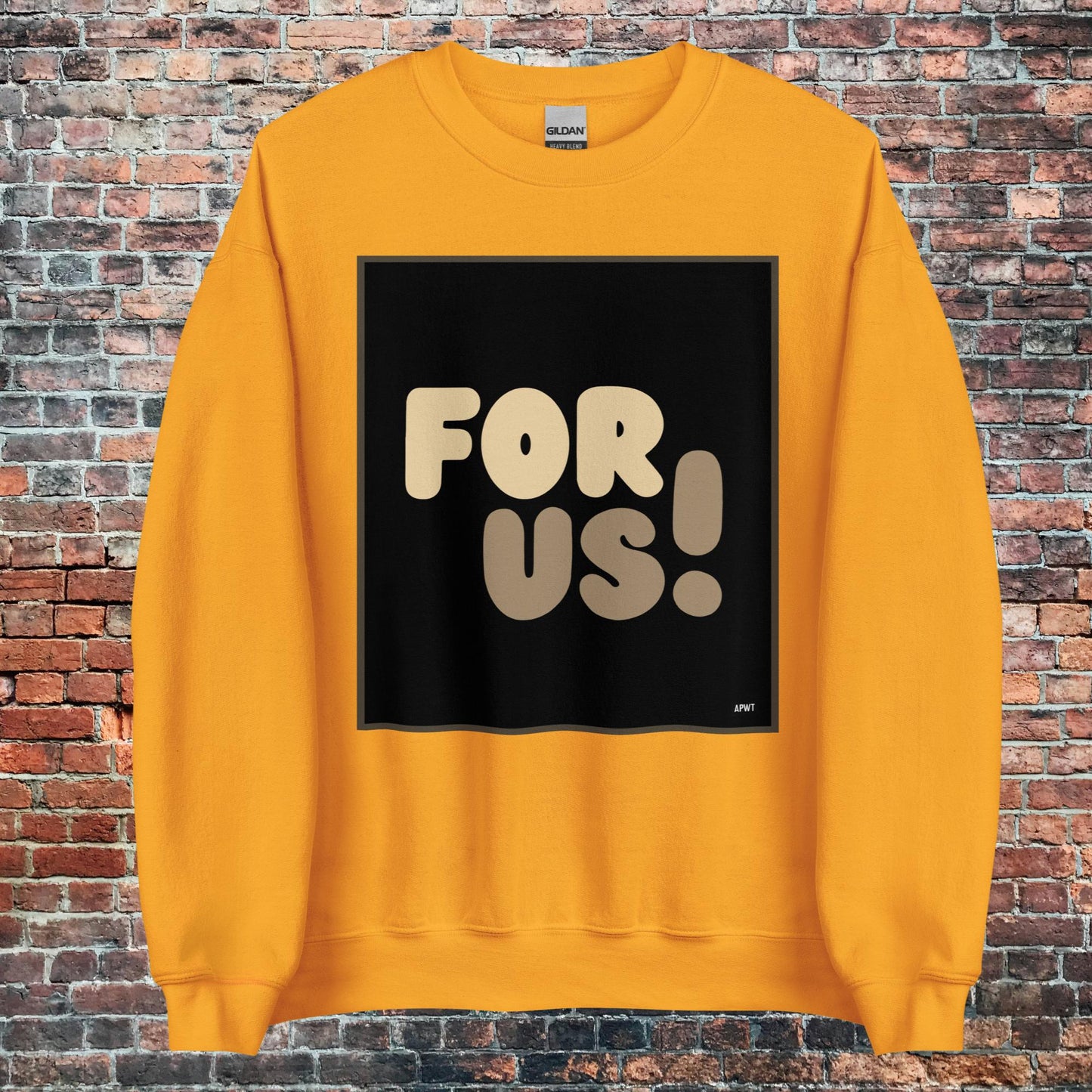 For Us Unisex Crew Neck Sweatshirt - Available in Assorted Colors