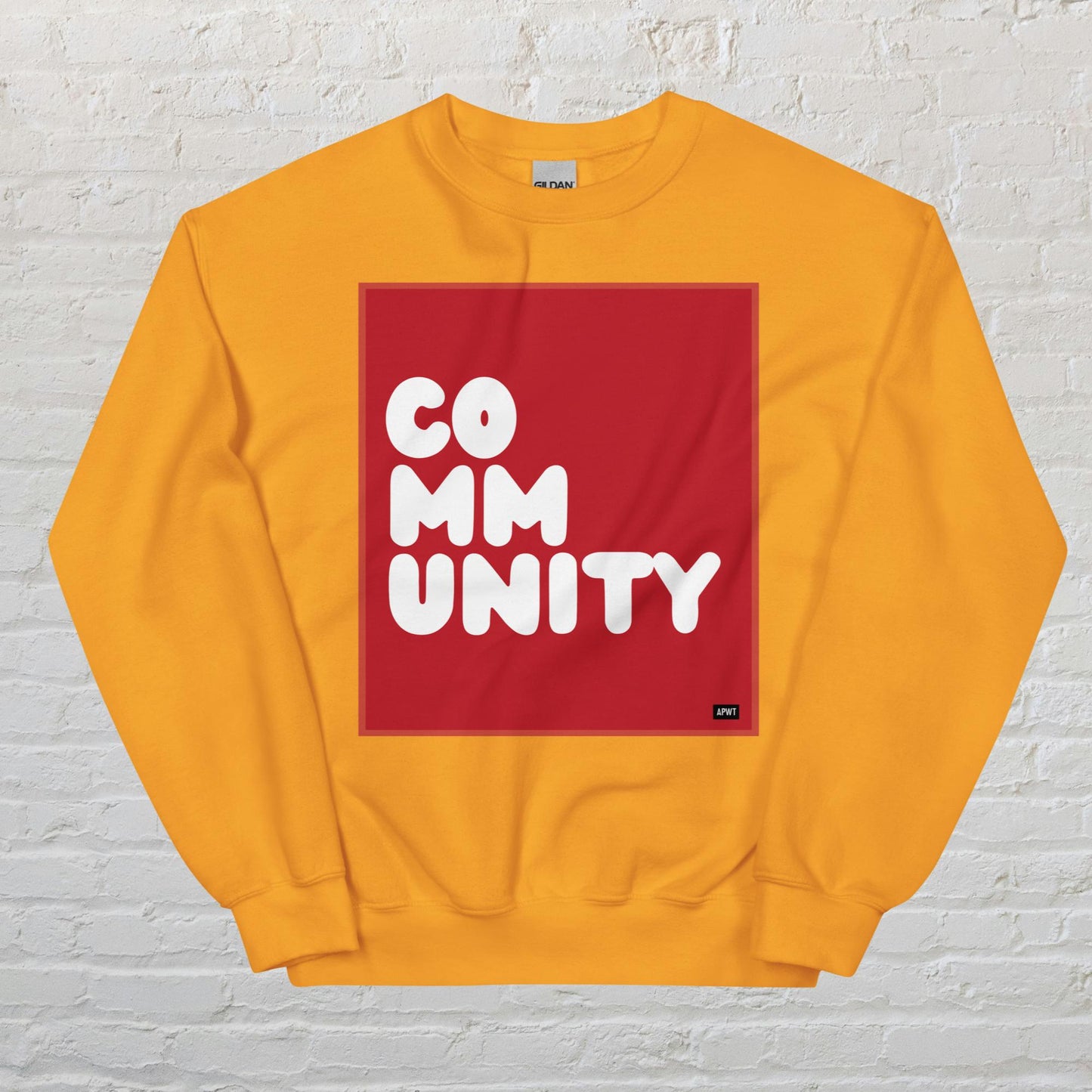 A Community in Crimson Unisex Crew Neck Sweatshirt - Available in Assorted Colors