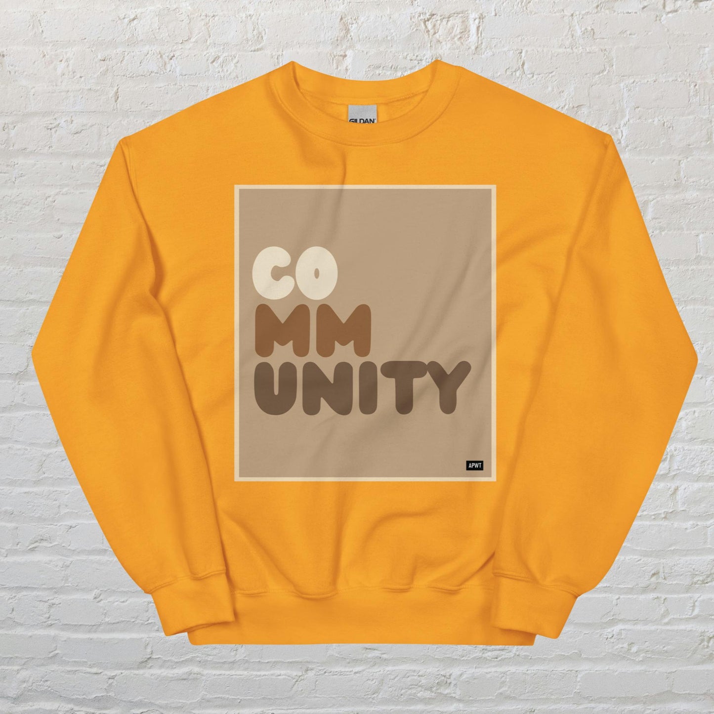 Our Community Unisex Crew Neck Sweatshirt - Available in Assorted Colors