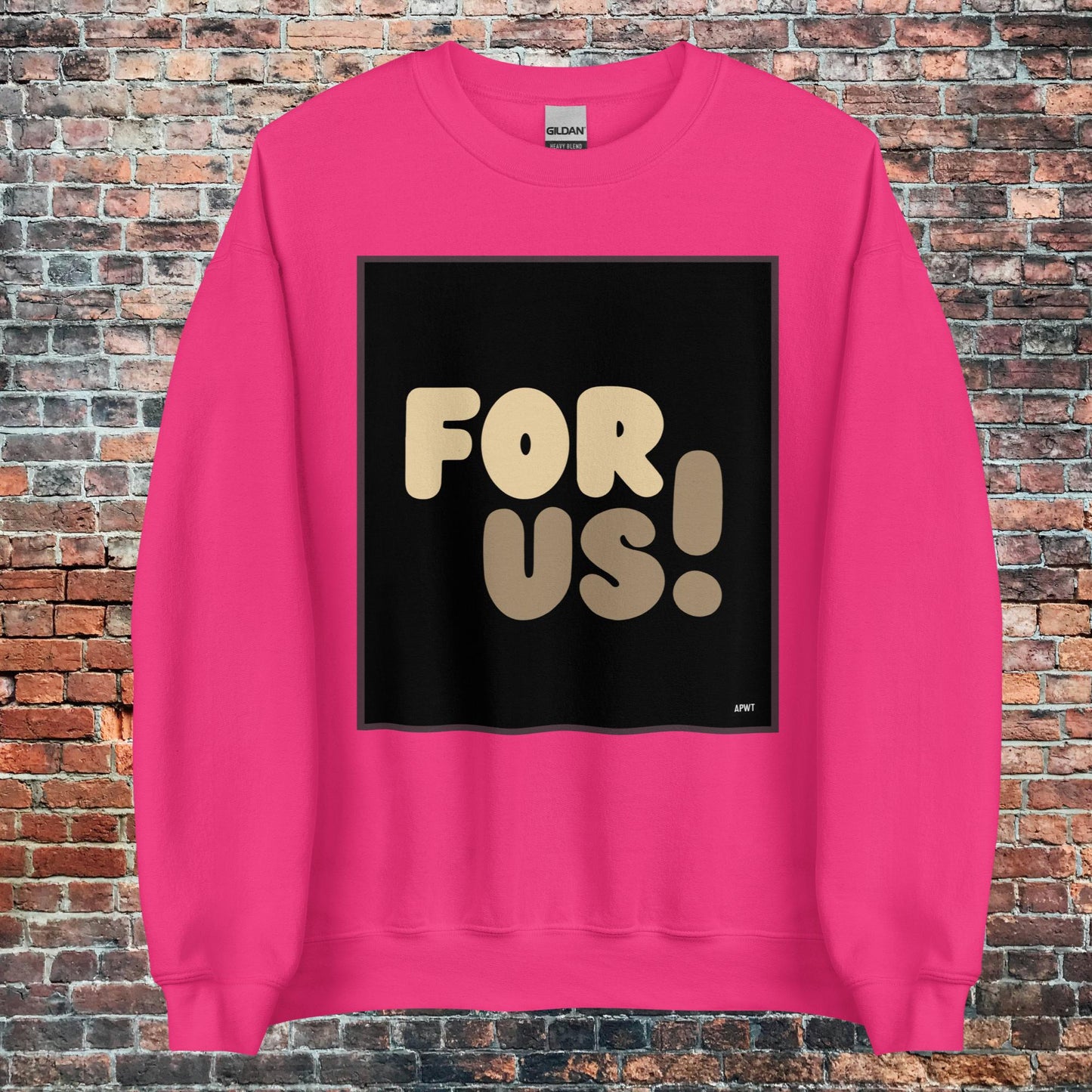 For Us Unisex Crew Neck Sweatshirt - Available in Assorted Colors