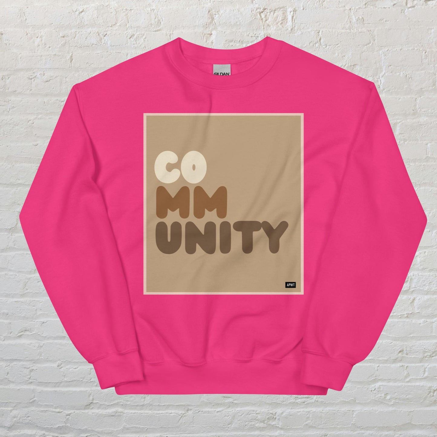 Our Community Unisex Crew Neck Sweatshirt - Available in Assorted Colors