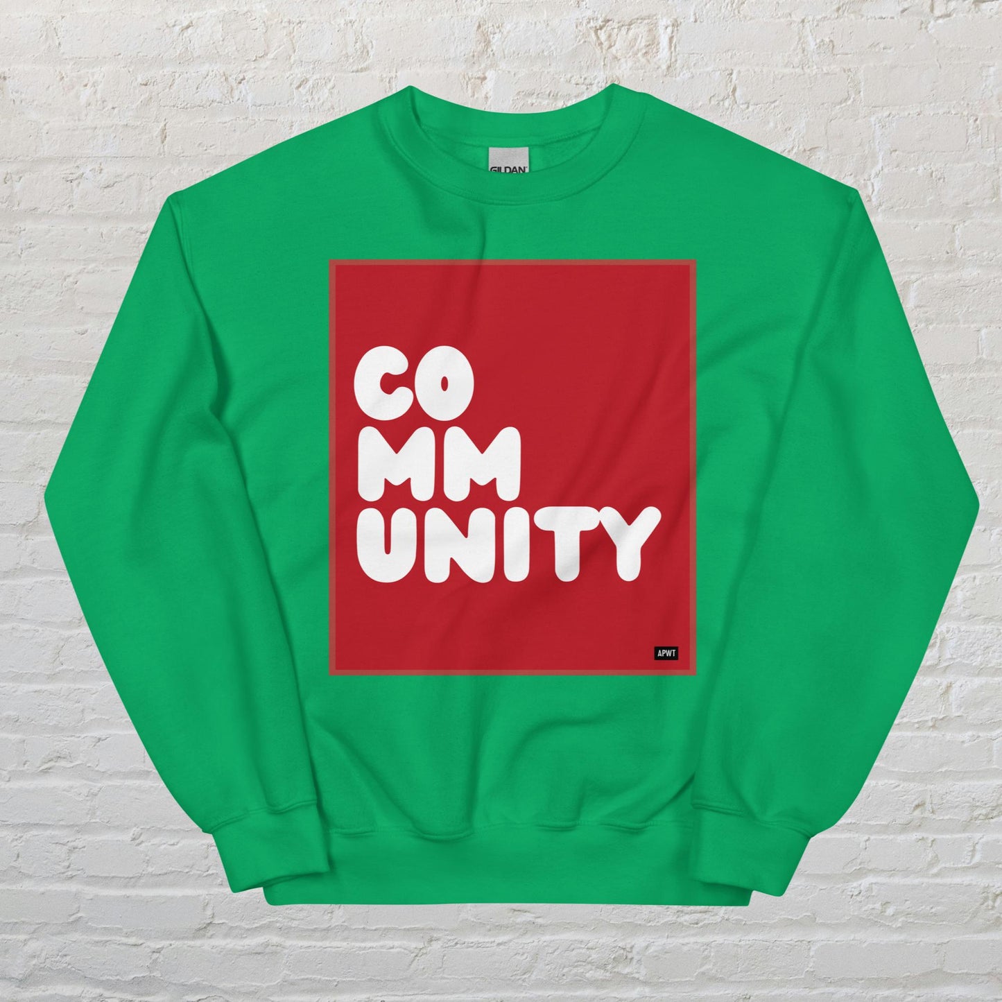 A Community in Crimson Unisex Crew Neck Sweatshirt - Available in Assorted Colors