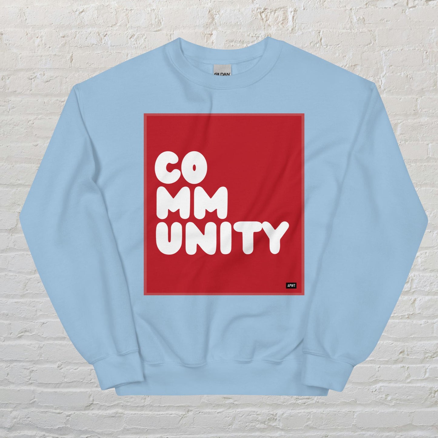 A Community in Crimson Unisex Crew Neck Sweatshirt - Available in Assorted Colors