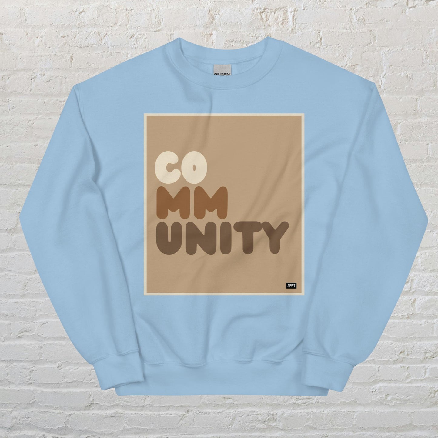 Our Community Unisex Crew Neck Sweatshirt - Available in Assorted Colors
