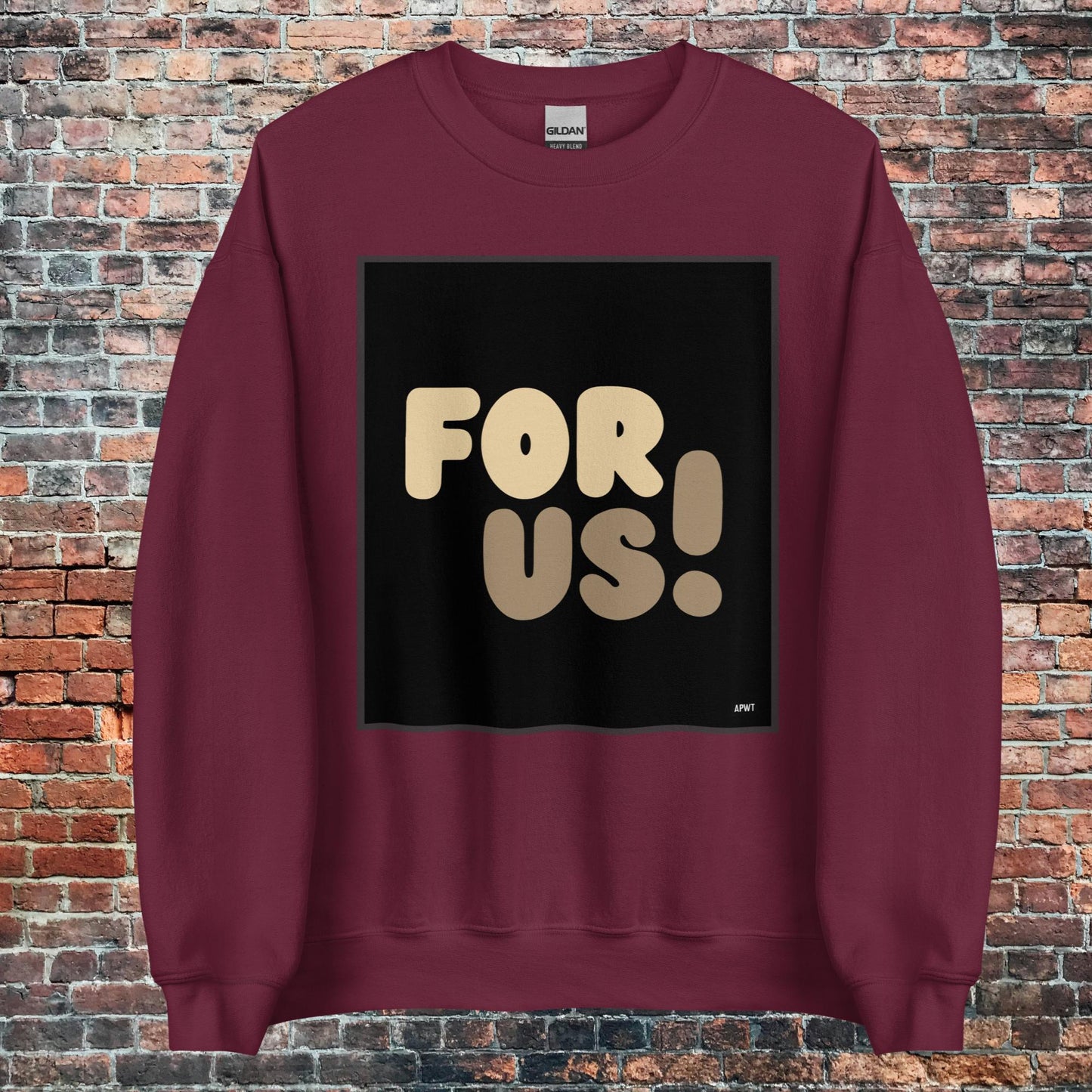 For Us Unisex Crew Neck Sweatshirt - Available in Assorted Colors