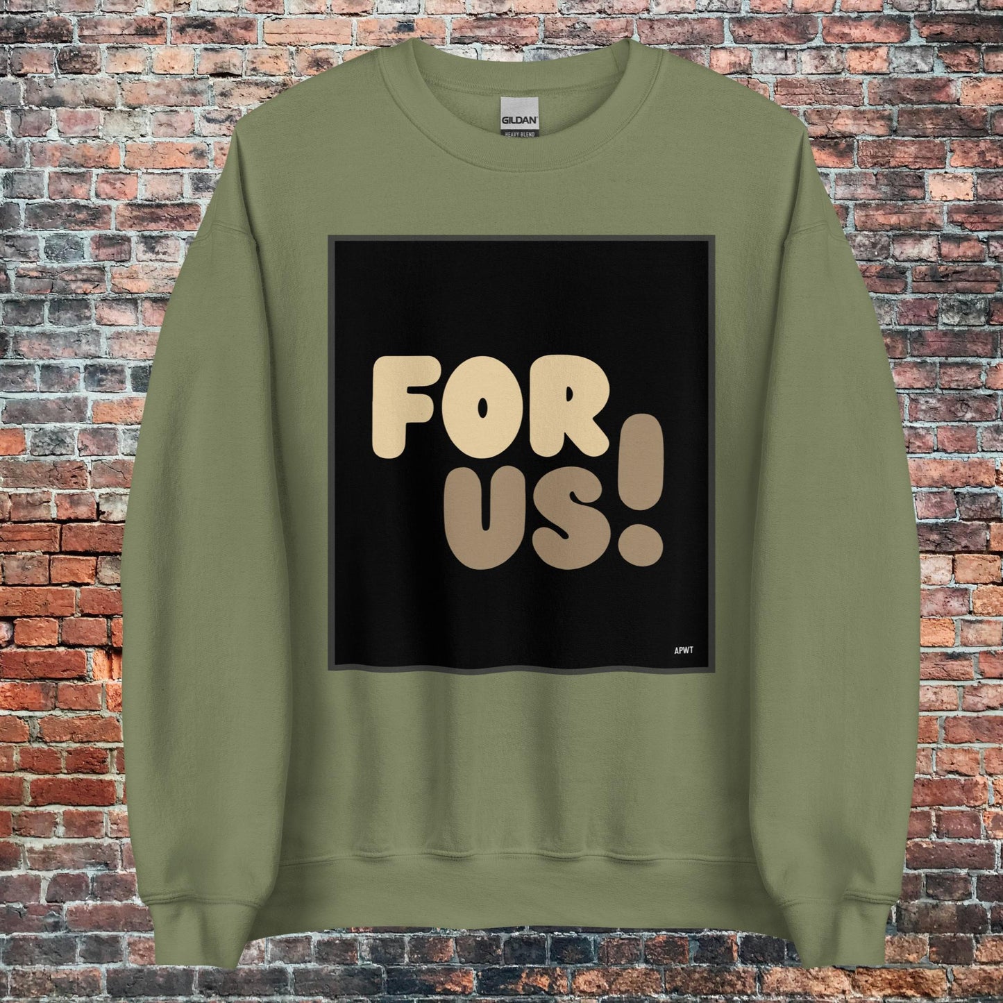 For Us Unisex Crew Neck Sweatshirt - Available in Assorted Colors