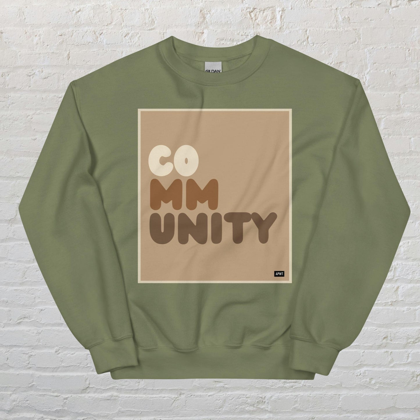 Our Community Unisex Crew Neck Sweatshirt - Available in Assorted Colors