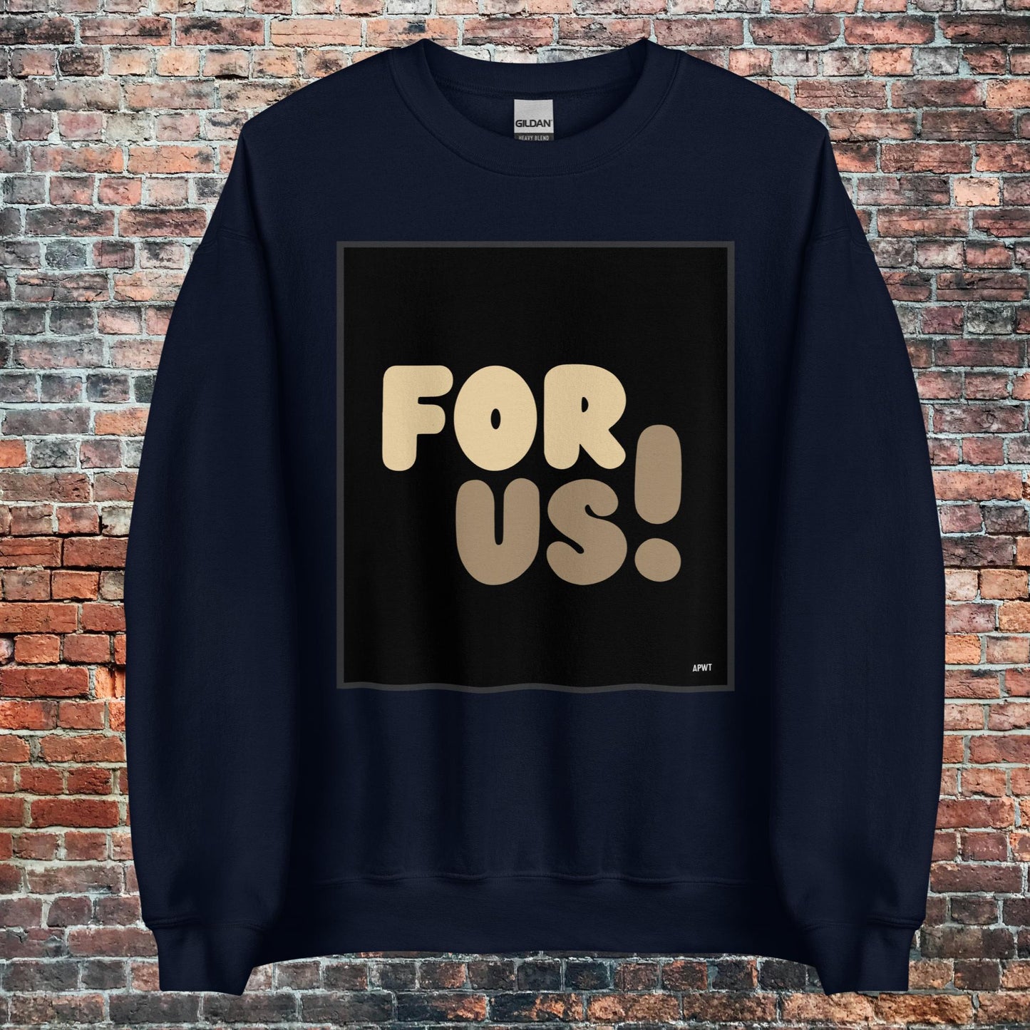For Us Unisex Crew Neck Sweatshirt - Available in Assorted Colors