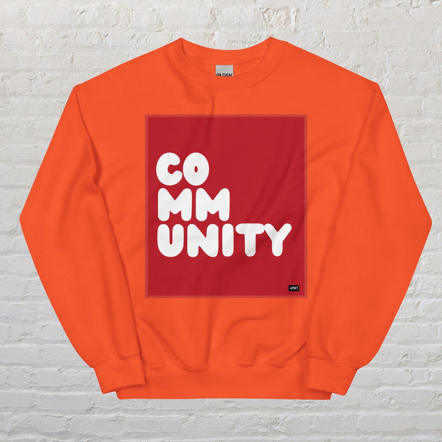 A Community in Crimson Unisex Crew Neck Sweatshirt - Available in Assorted Colors