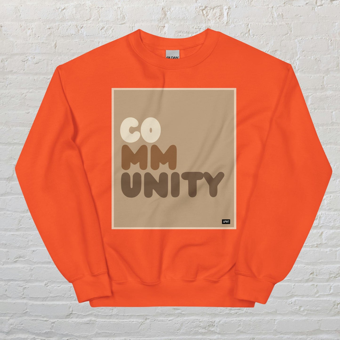 Our Community Unisex Crew Neck Sweatshirt - Available in Assorted Colors