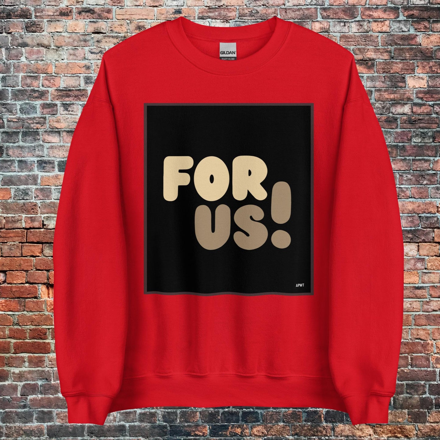 For Us Unisex Crew Neck Sweatshirt - Available in Assorted Colors