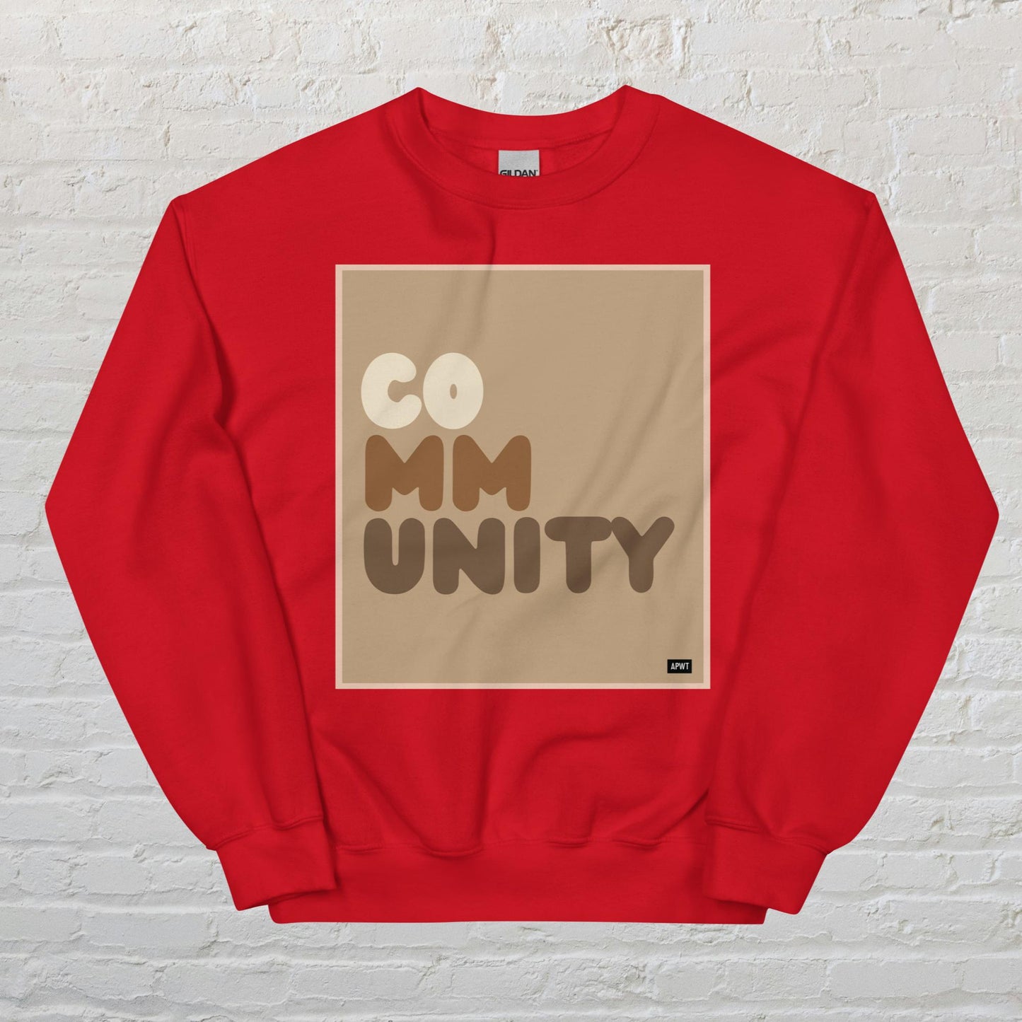 Our Community Unisex Crew Neck Sweatshirt - Available in Assorted Colors