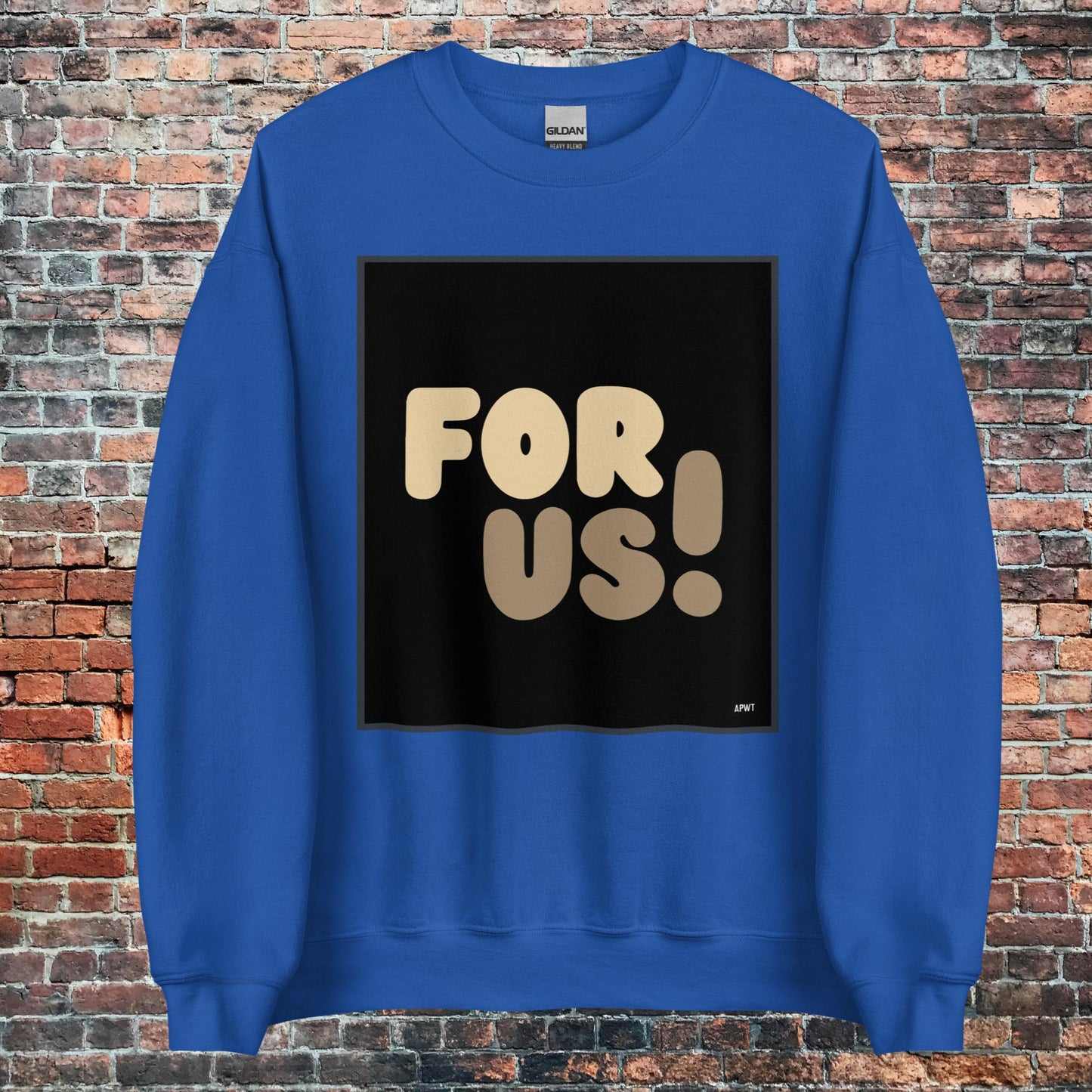For Us Unisex Crew Neck Sweatshirt - Available in Assorted Colors