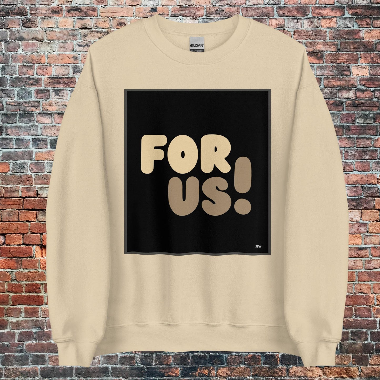 For Us Unisex Crew Neck Sweatshirt - Available in Assorted Colors
