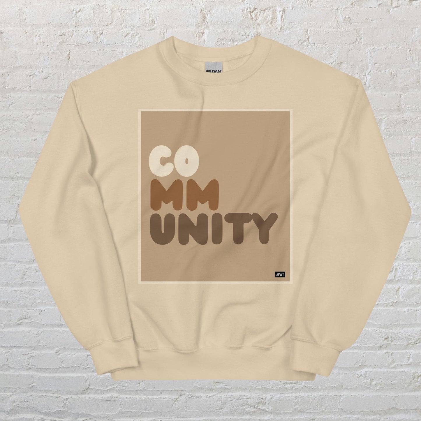 Our Community Unisex Crew Neck Sweatshirt - Available in Assorted Colors