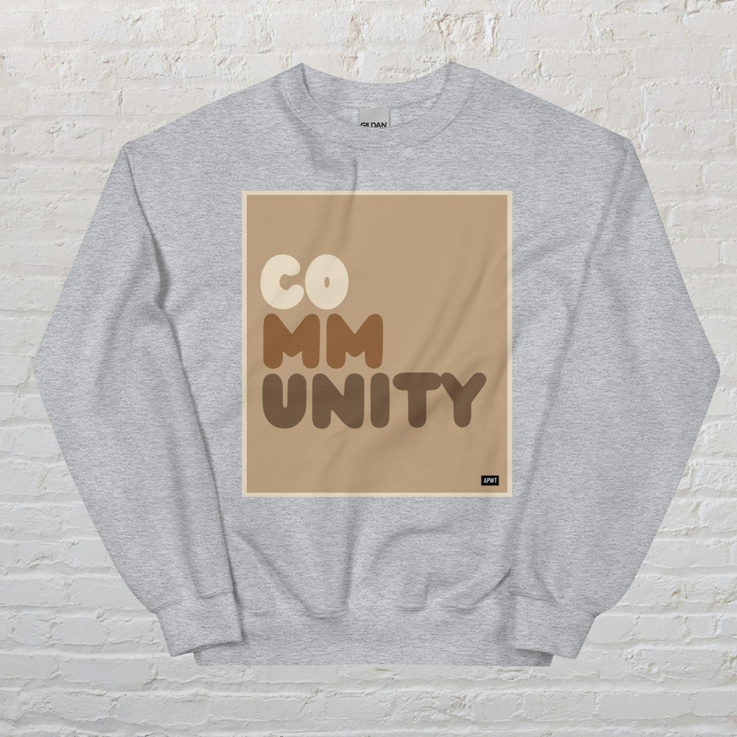 Our Community Unisex Crew Neck Sweatshirt - Available in Assorted Colors