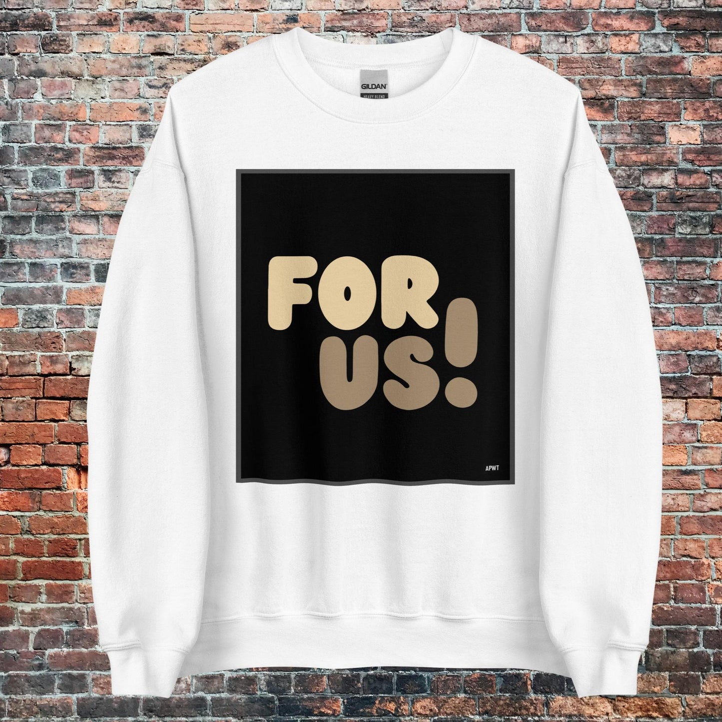 For Us Unisex Crew Neck Sweatshirt - Available in Assorted Colors