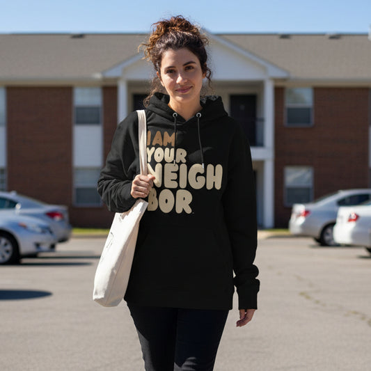 I Am Your Neighbor Premium Unisex Crew Neck Sweatshirt - The APWT Gift Shop