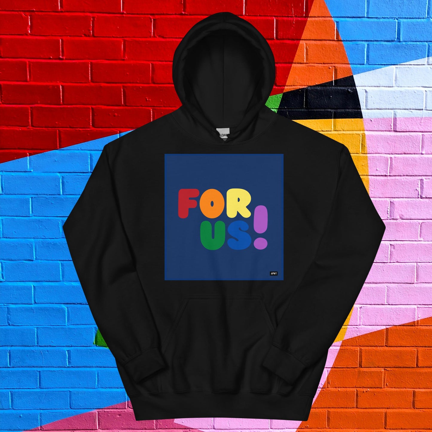 Rainbow For Us Unisex Hoodie - Available in Assorted Colors