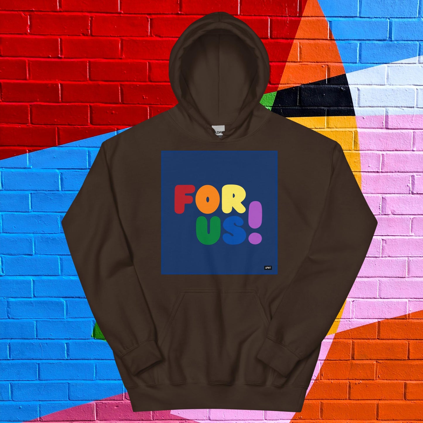 Rainbow For Us Unisex Hoodie - Available in Assorted Colors