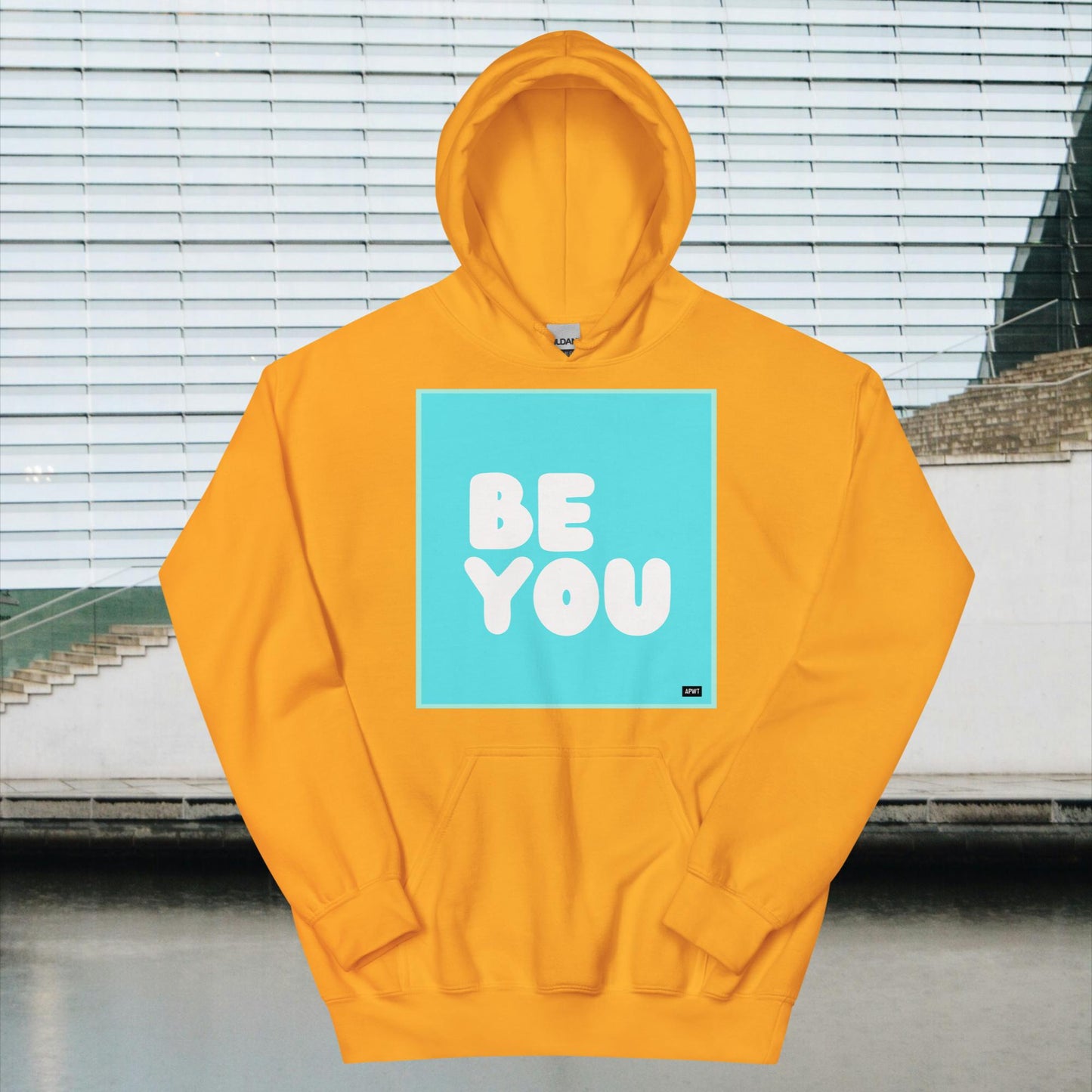 Be You in Turquoise Unisex Hoodie - Available in Assorted Colors
