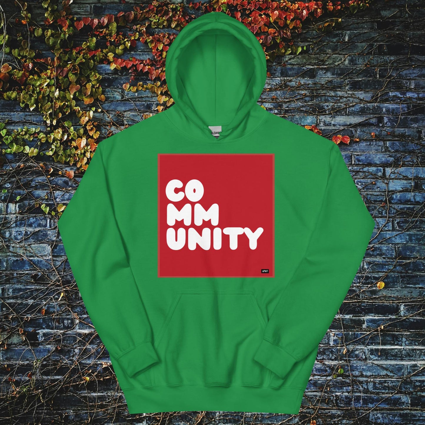 A Community in Crimson Unisex Hoodie - Available in Assorted Colors