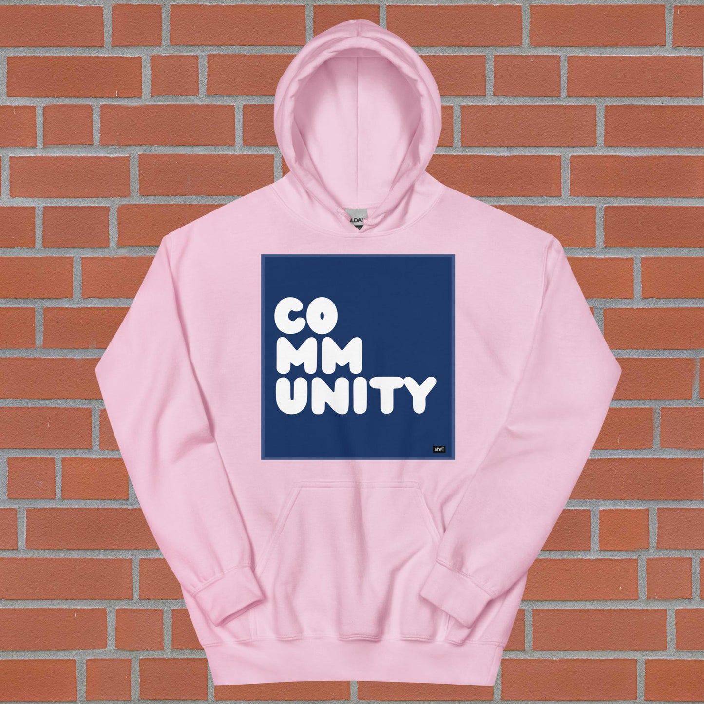 A Community in Dark Blue Unisex Hoodie - Available in Assorted Colors