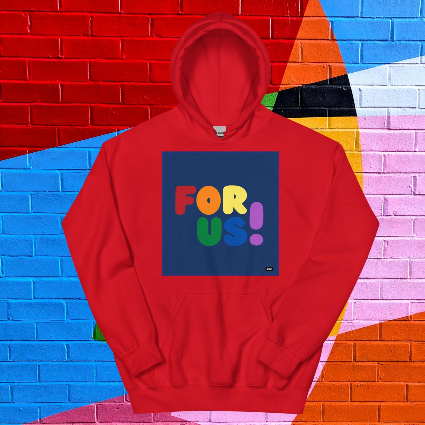 Rainbow For Us Unisex Hoodie - Available in Assorted Colors