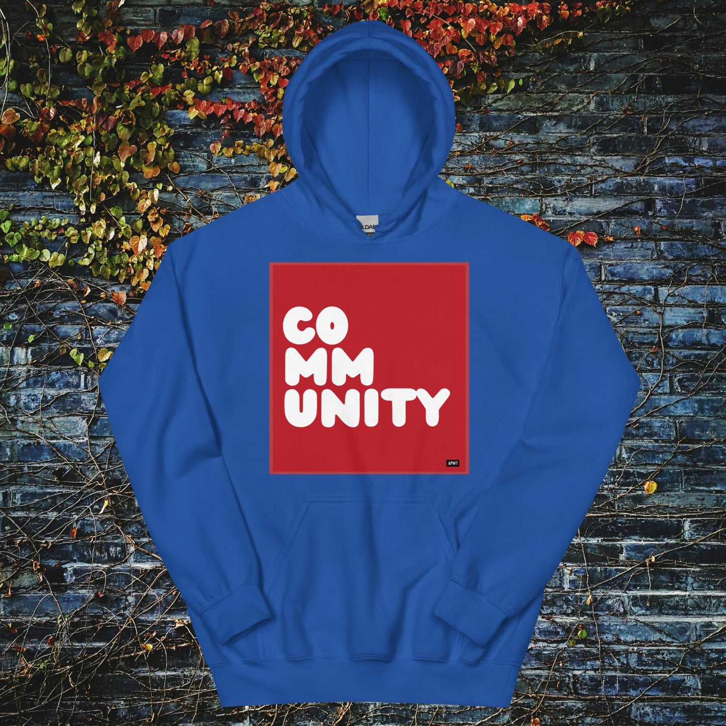 A Community in Crimson Unisex Hoodie - Available in Assorted Colors
