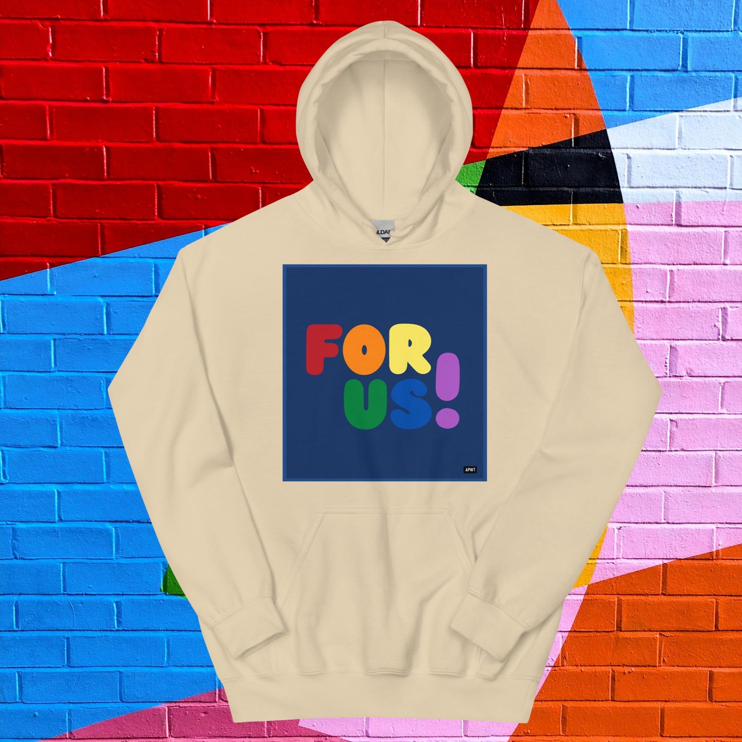 Rainbow For Us Unisex Hoodie - Available in Assorted Colors