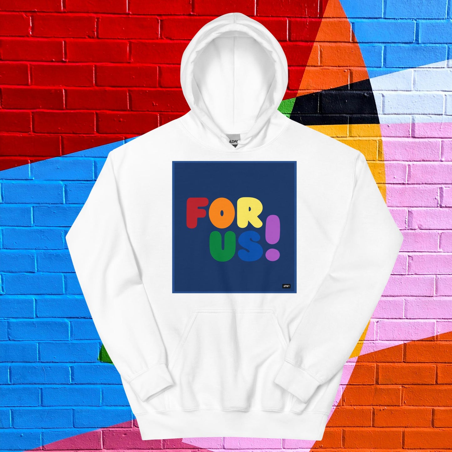 Rainbow For Us Unisex Hoodie - Available in Assorted Colors