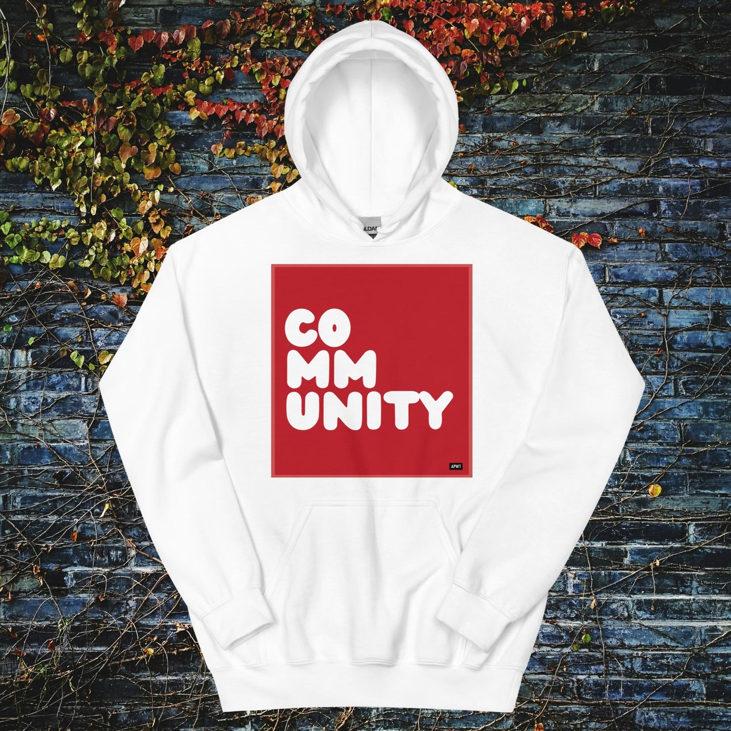 A Community in Crimson Unisex Hoodie - Available in Assorted Colors