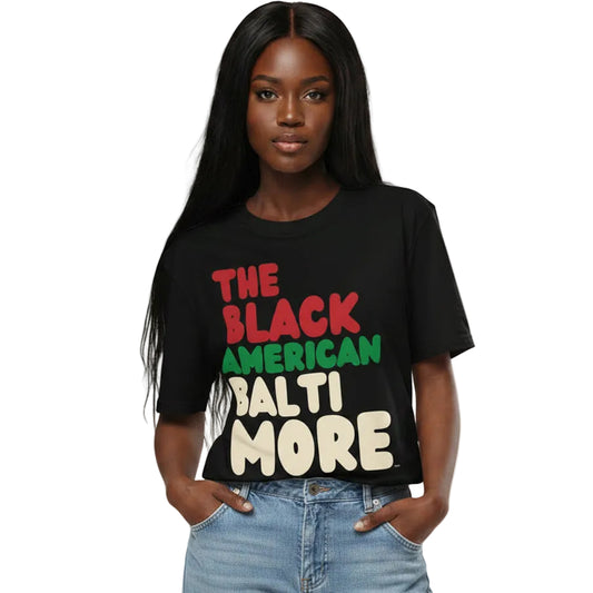 The Black American Baltimore Premium Unisex T-Shirt