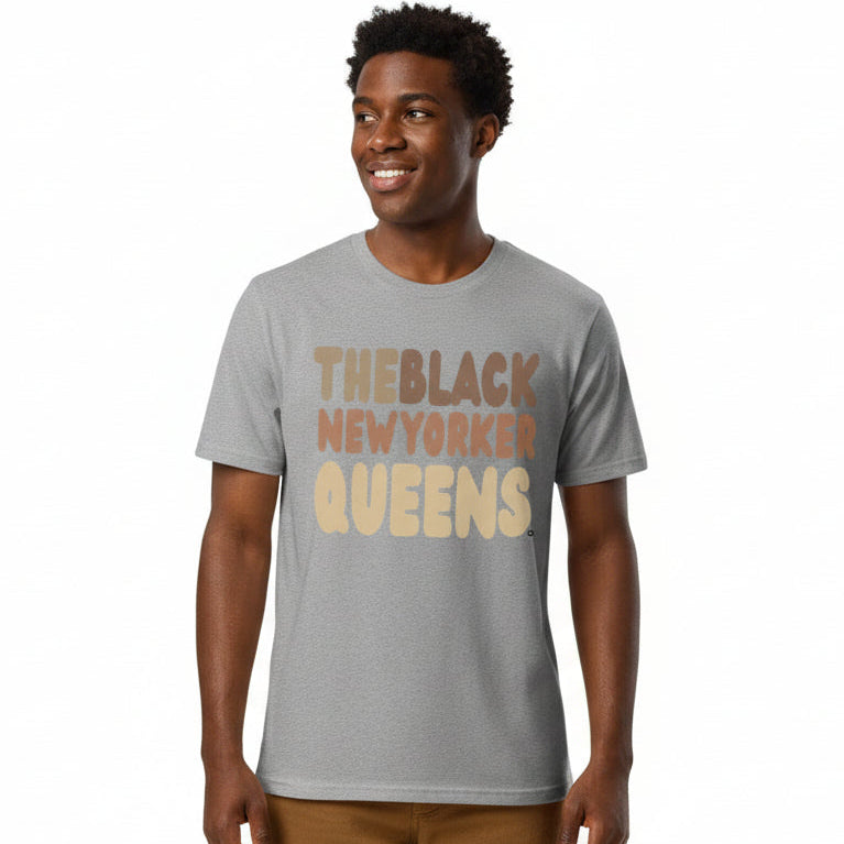 The Black New Yorker Queens Premium Unisex T-Shirt - Available in Assorted Colors