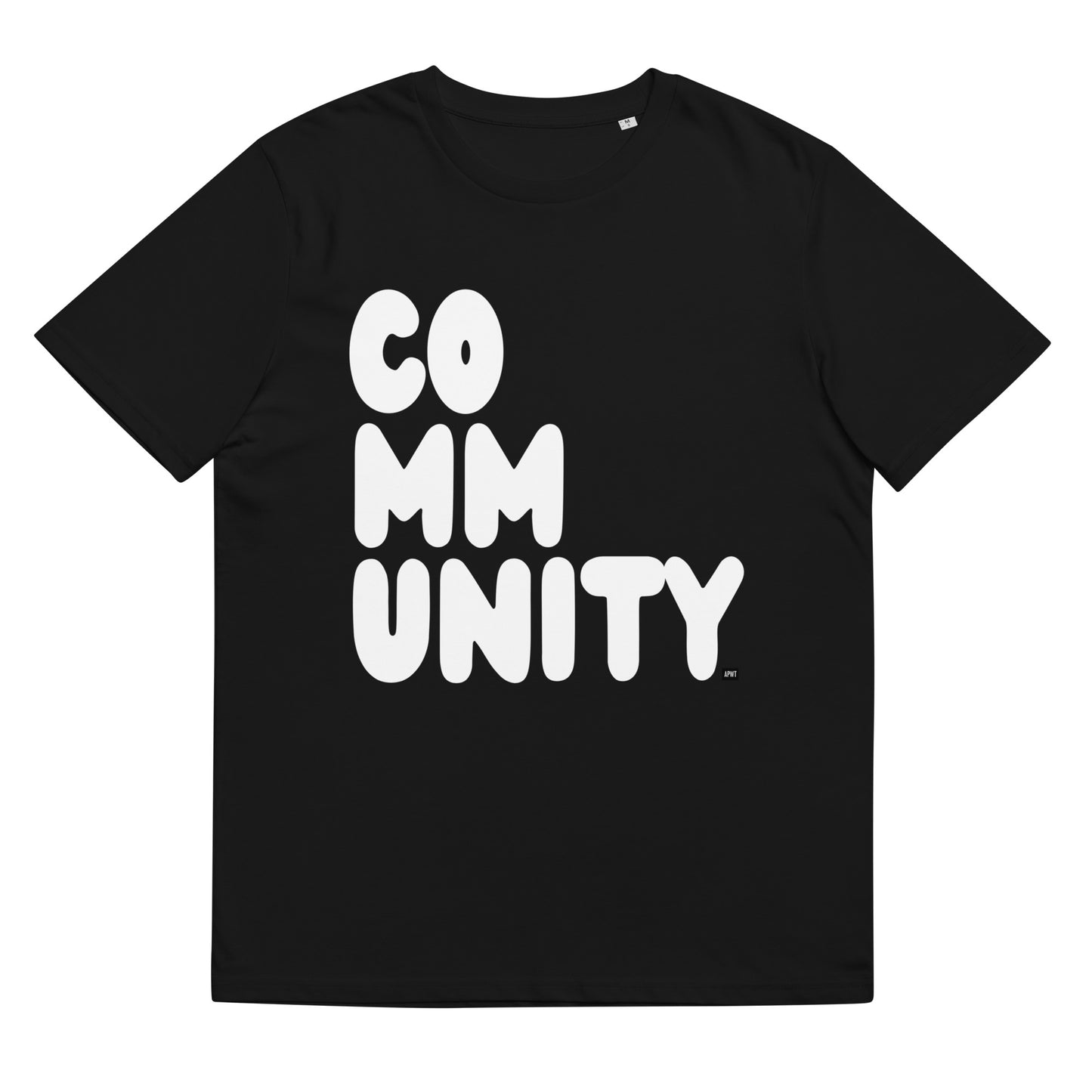 Community in Black and White Premium Unisex T-Shirt - The APWT Gift Shop
