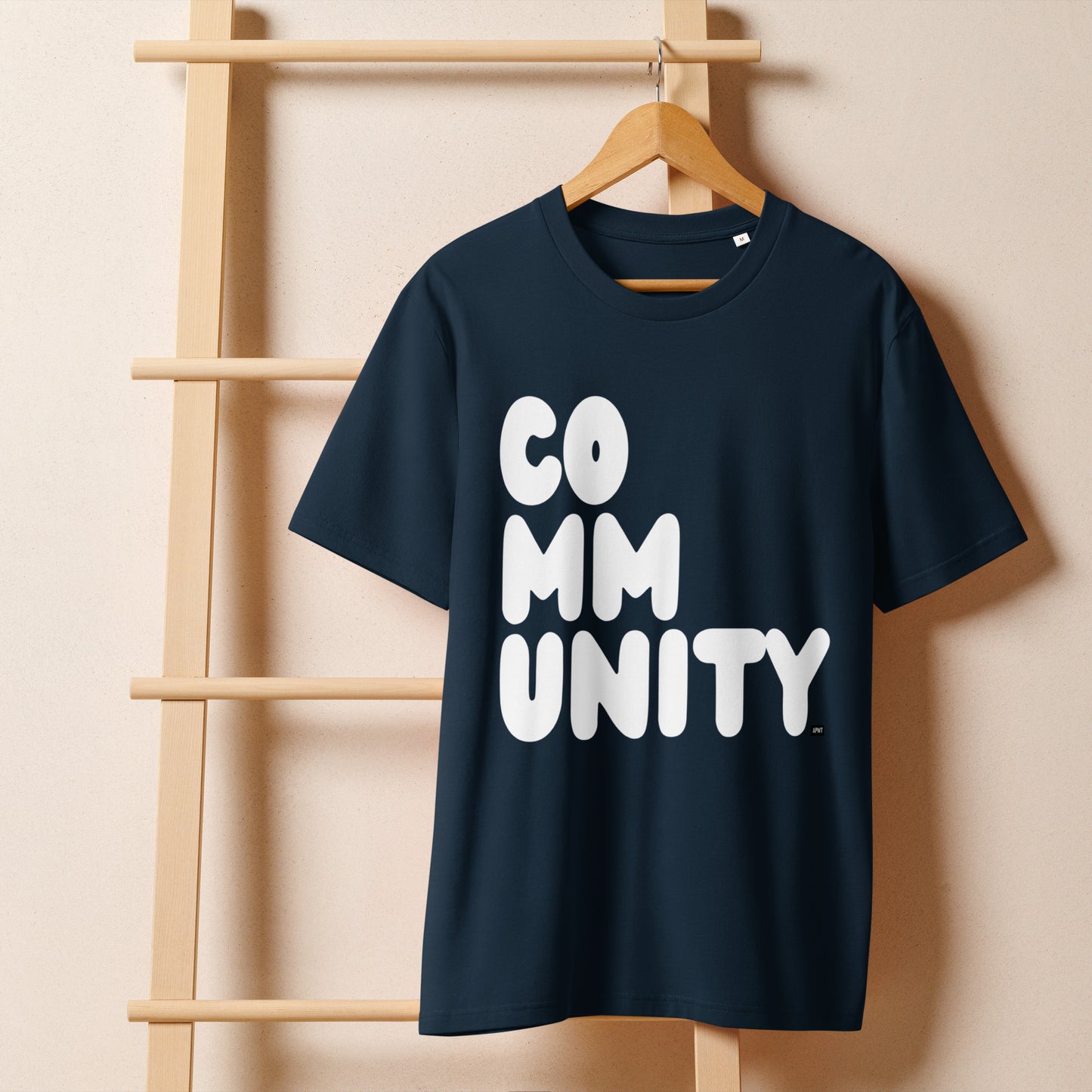 Community in Black and White Premium Unisex T-Shirt
