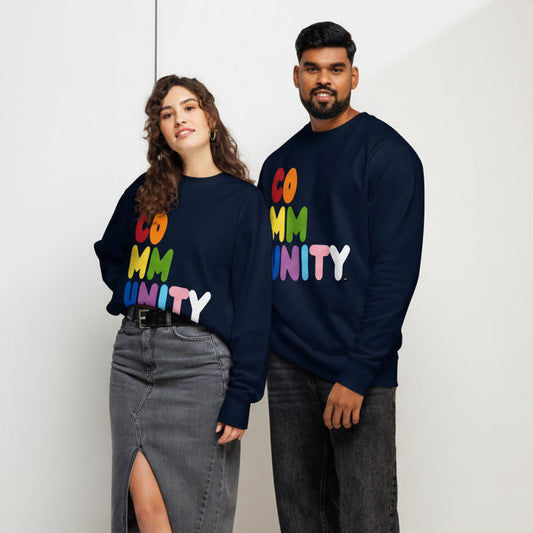 Rainbow Community Premium Unisex Crew Neck Sweatshirt