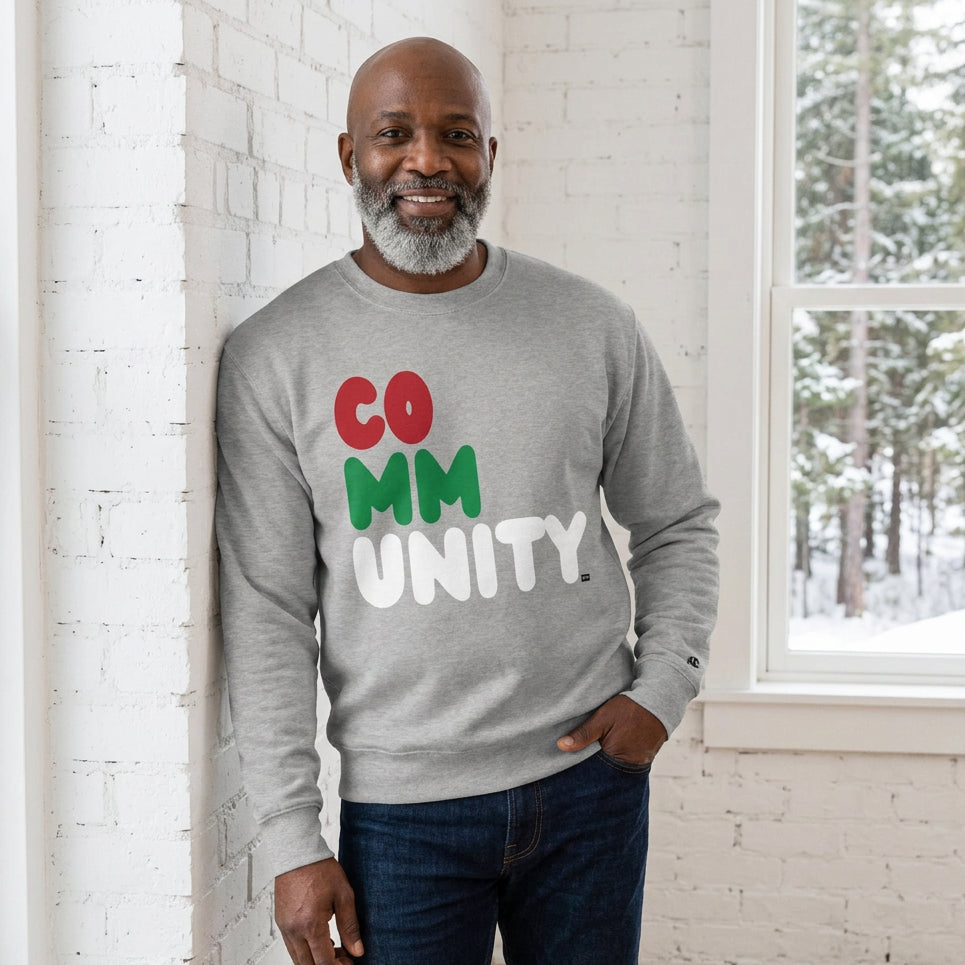 Holiday Community Premium Unisex Crew Neck Sweatshirt - The APWT Gift Shop