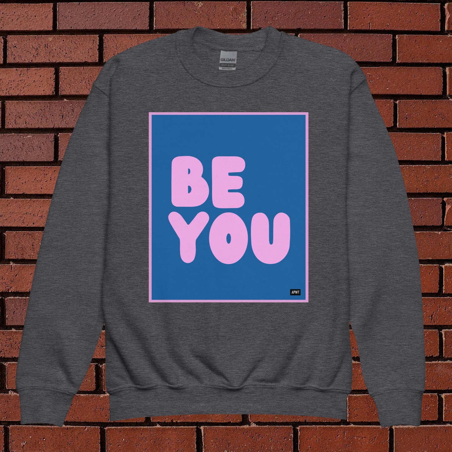 Be You Kids in Blue and Pink Unisex Crew Neck Sweatshirt - Available in Assorted Colors