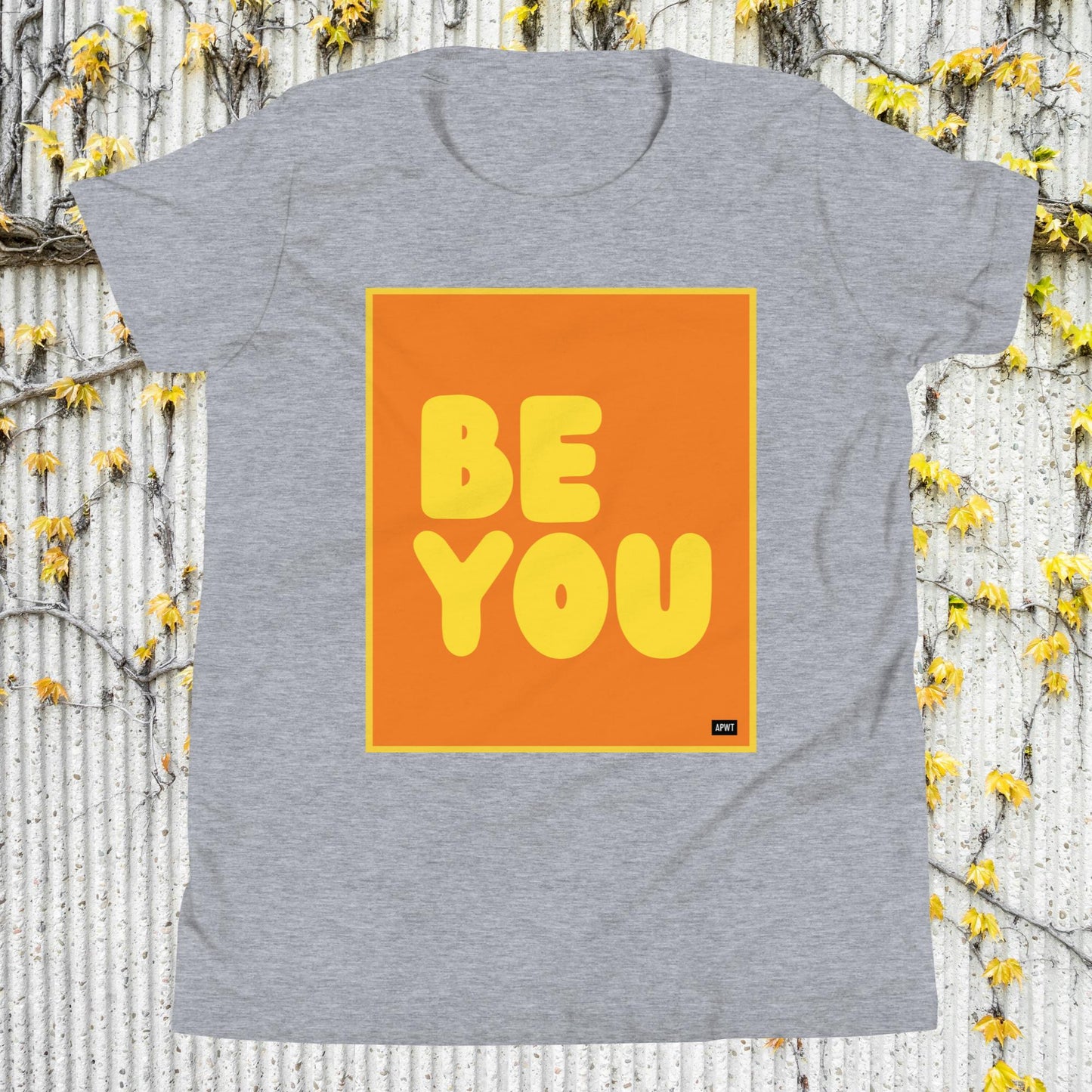 Be You Kids in Orange and Yellow Unisex T-Shirt - Available in Assorted Colors