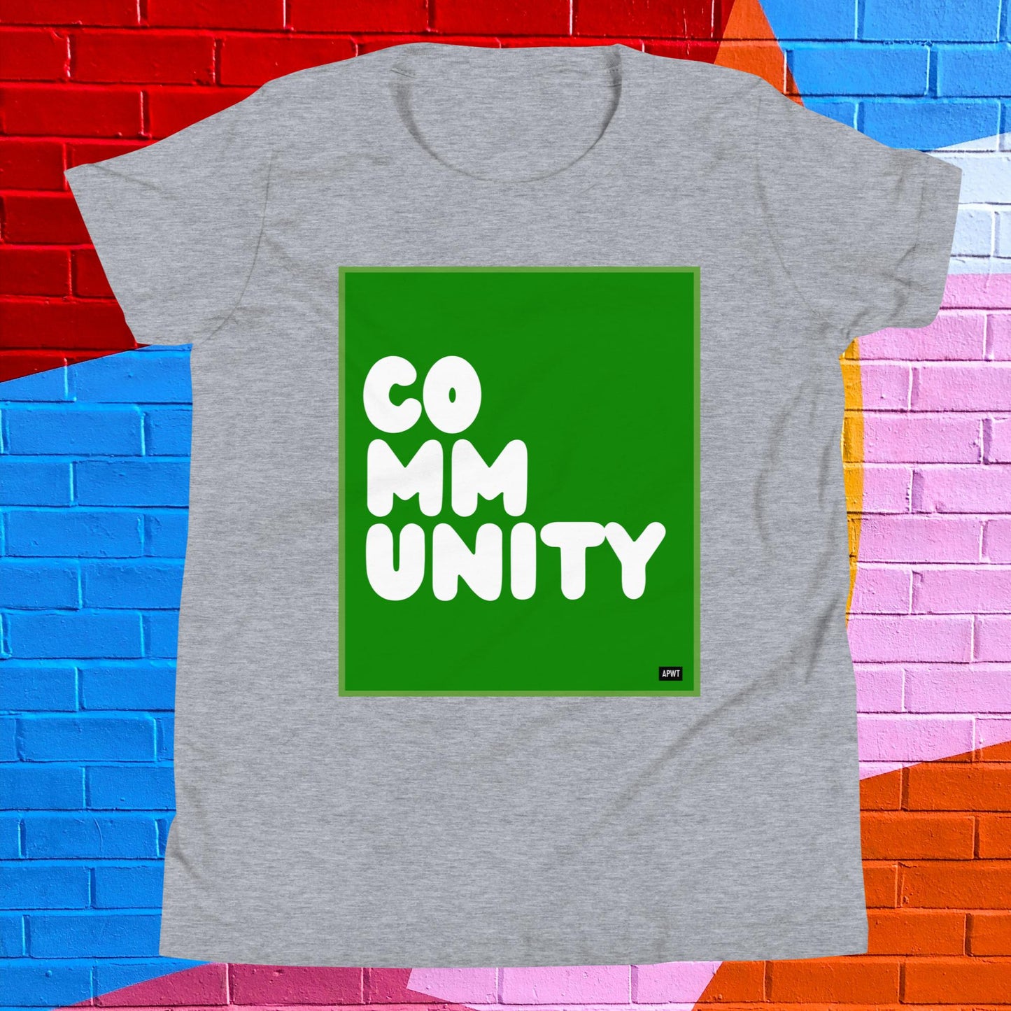 Community Kids in Broccoli Unisex T-Shirt - Available in Assorted Colors