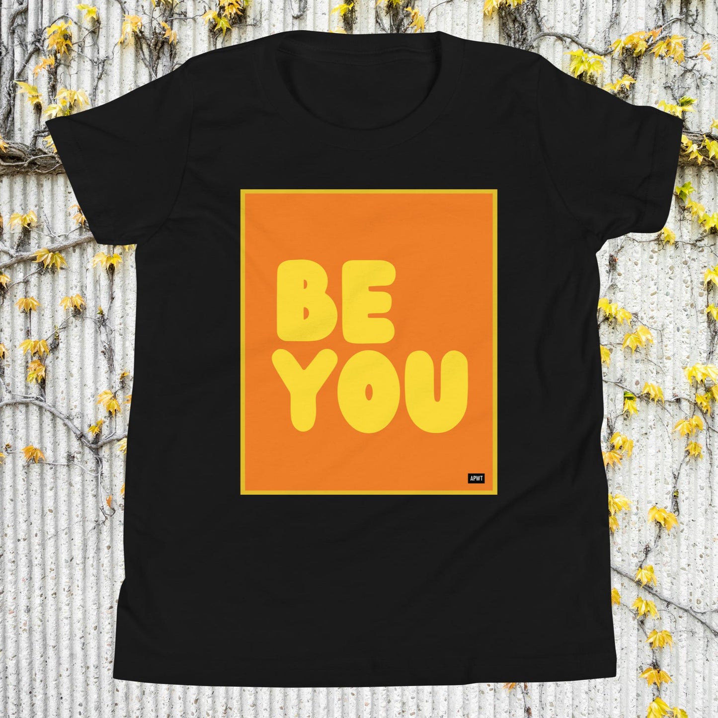 Be You Kids in Orange and Yellow Unisex T-Shirt - Available in Assorted Colors