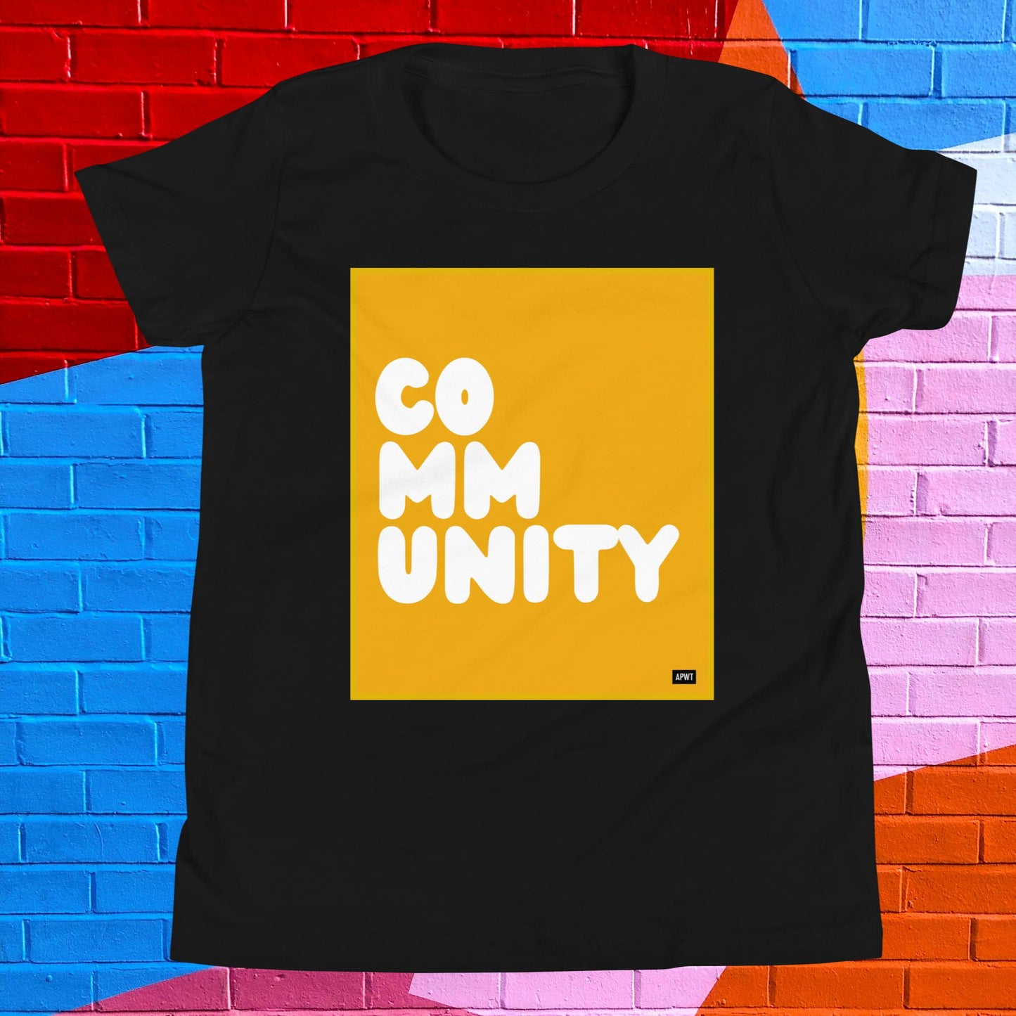 Community Kids in Autumn Leaves Unisex T-Shirt - Available in Assorted Colors