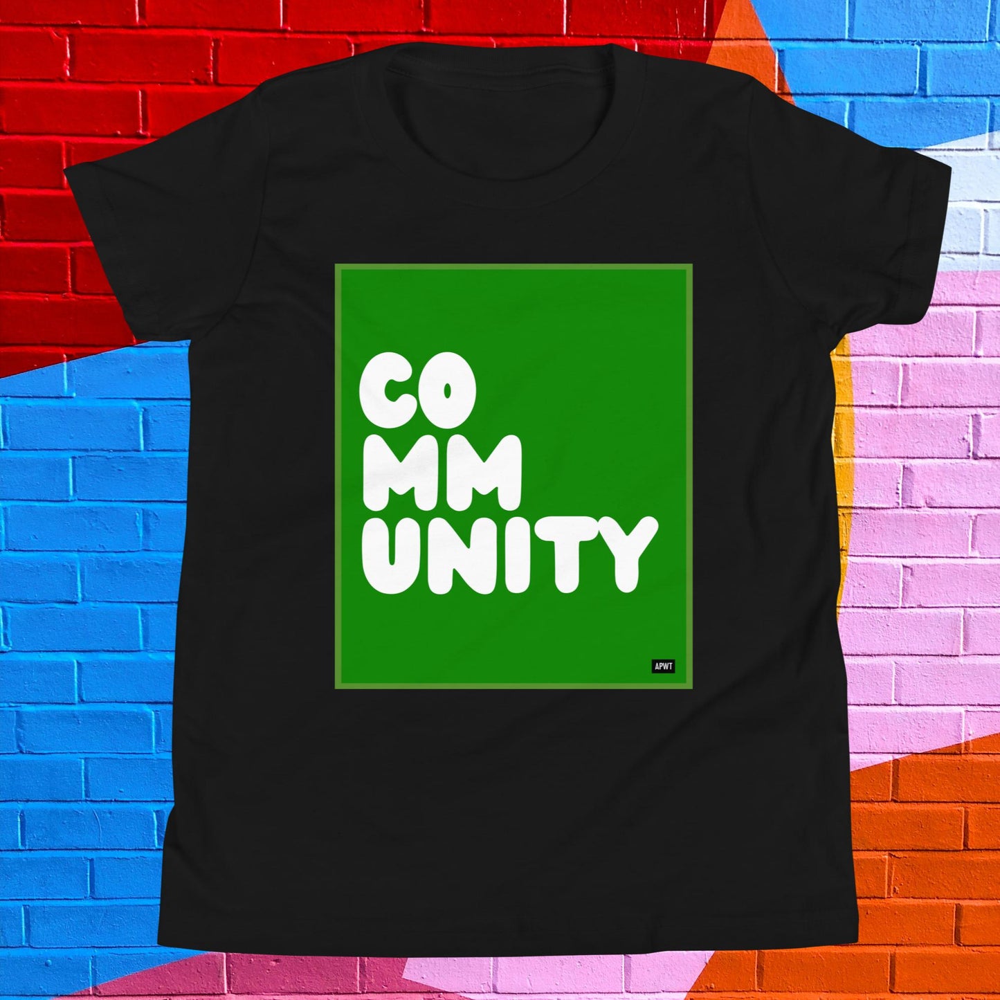 Community Kids in Broccoli Unisex T-Shirt - Available in Assorted Colors