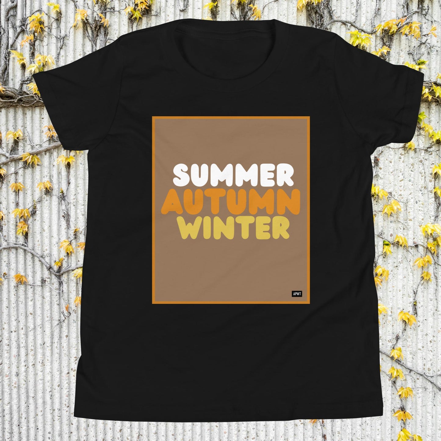 Autumn Kids in Brown Unisex T-Shirt - Available in Assorted Colors